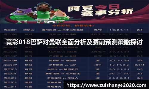 竞彩018巴萨对曼联全面分析及赛前预测策略探讨